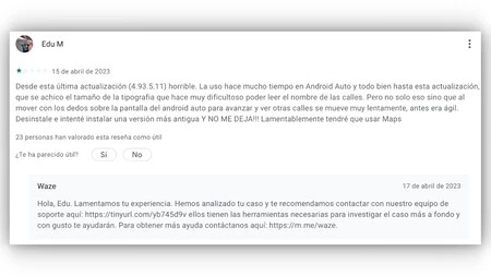 最近の Waze Google Play レビューでは、Android Auto に別のバグの可能性があることが示されています