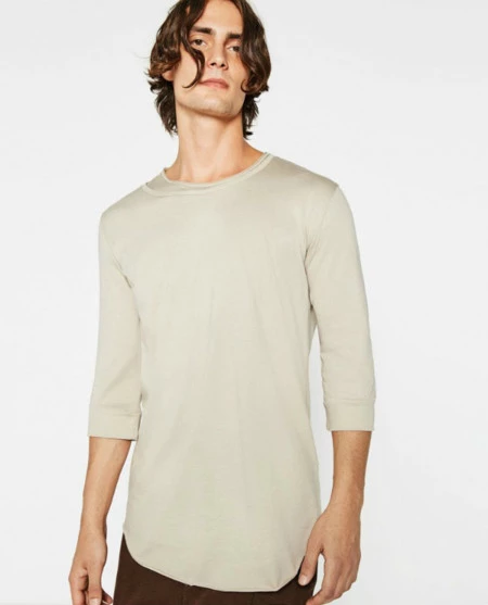 Zara Man Streetwise Collection Mock Layer Top 800x991