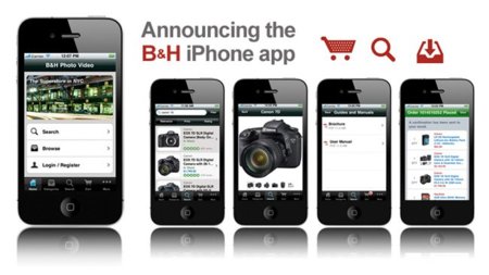 B&H lanza su aplicación para iOS: busca y compra en su tienda desde tu iPhone, iPod Touch o iPad
