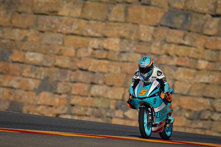 Jaume Masiá da un puñetazo sobre la cúpula para ganar su primera carrera del año por pura potencia