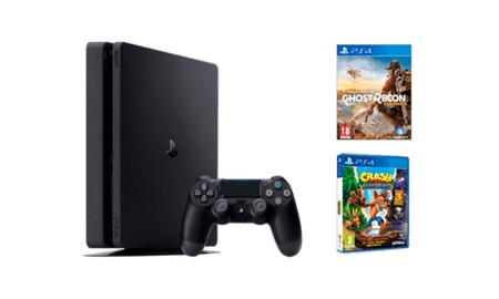 Esta mañana, puedes estrenar PS4 Slim de 1 TB con Ghost Recon Wildlands y Crash Bandicoot NSane Trilogy por 295 euros en Mediamarkt