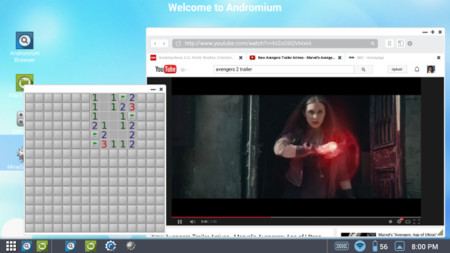 Andromium OS lanza su beta, y convierte a Android en sistema operativo de sobremesa