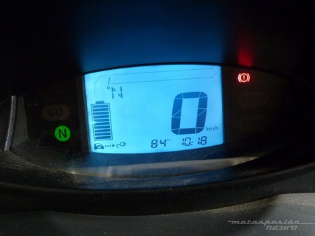 cuadro de instrumentos del Renault Twizy