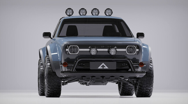 Alpha WOLF Truck, pick-up eléctrica compacta