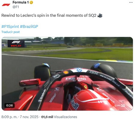 Leclerc Brasil F1 2025