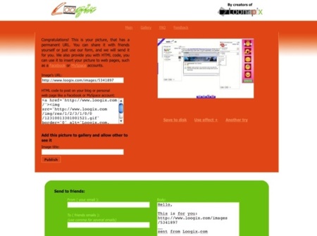Loogix, crea tus gifs animados en simples pasos