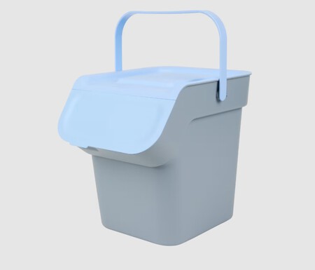 Cubos de basura apilables Action