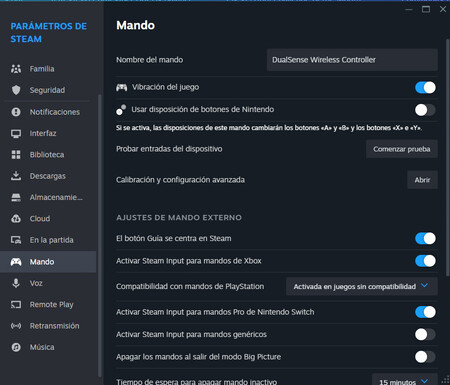 Steam Trucos Recurso Mando