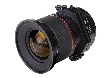 Samyang Tilt-Shift 24mm f/3.5 ED AS UMC, gran angular para Full Frame