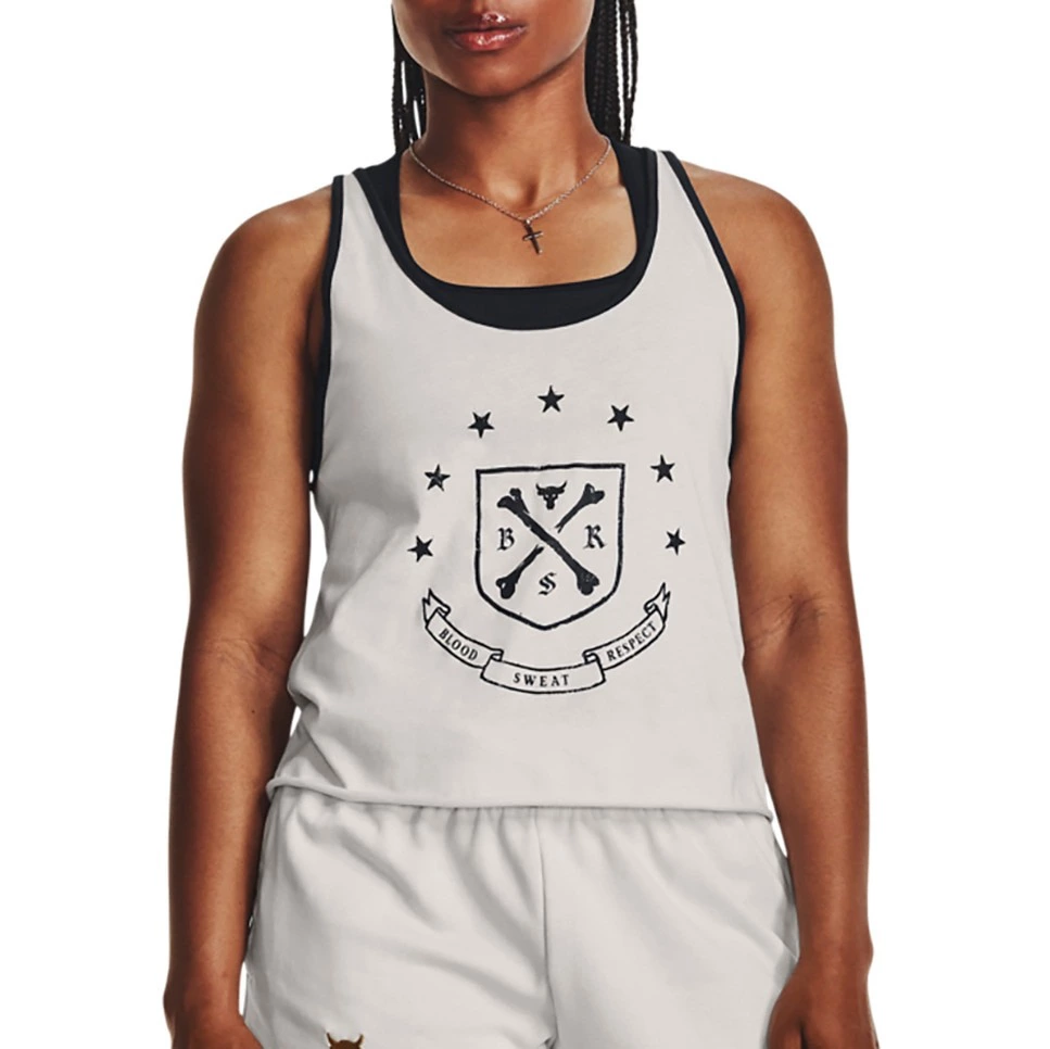 Camiseta de mujer Project Rock Q3 Arena Under Armour
