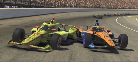 El campeón de la IndyCar no pudo soportar que un novato de la Fórmula 1 le ganase: polémica virtual en Indianápolis