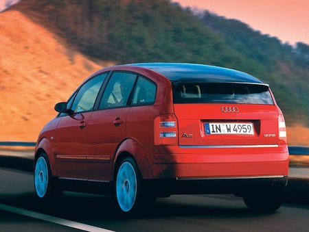 Audi A2 trasera