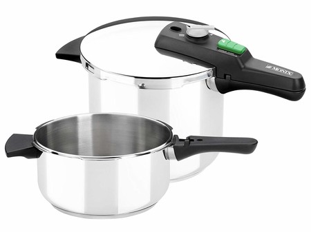 El set de dos ollas a presión Monix Quik de 4 y 6 litros puede ser nuestro por 55,99 euros con envío gratis gracias a eBay