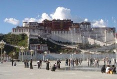 Masificación en el Palacio Potala del Tibet