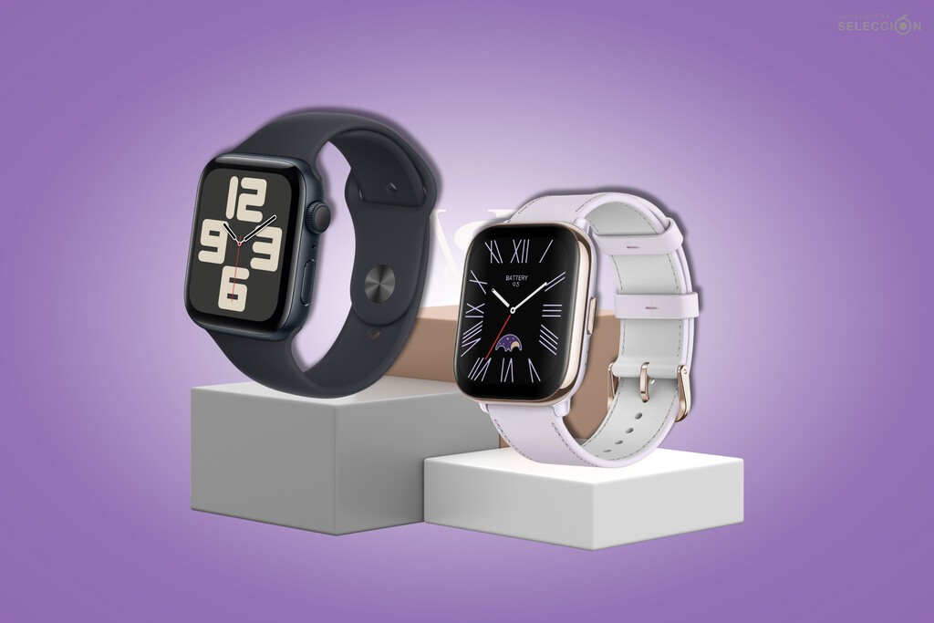 Smartwatch Apple Watch SE VS Amazfit Active: características, diferencias y precios 