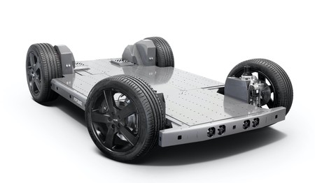Motor, dirección y suspensión en las ruedas: el vehículo autónomo del futuro en una sola plataforma modular