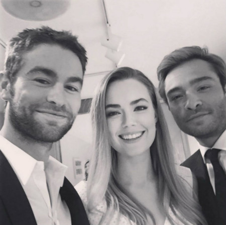 Los chicos de 'Gossip Girl' Ed Westwick y Chace Crawford se reúnen de nuevo
