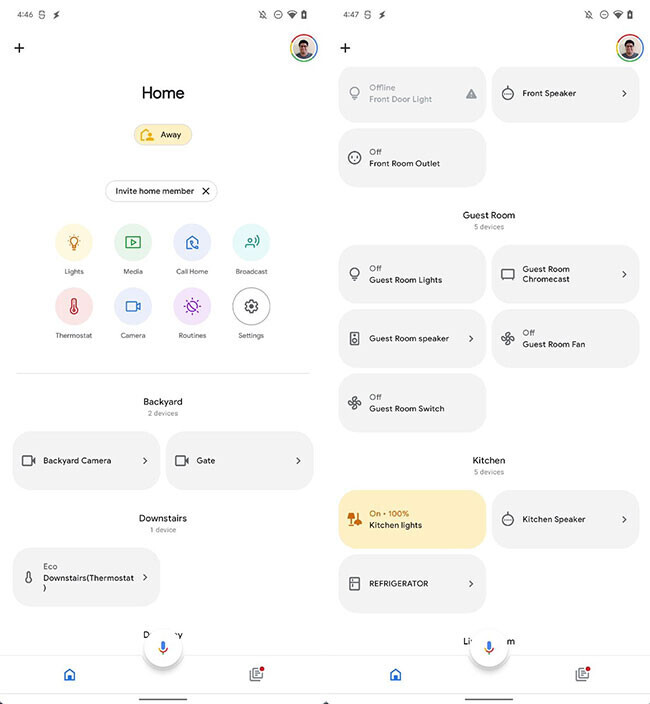Google Home se actualiza con un nuevo cambio de diseño en su aplicación ...