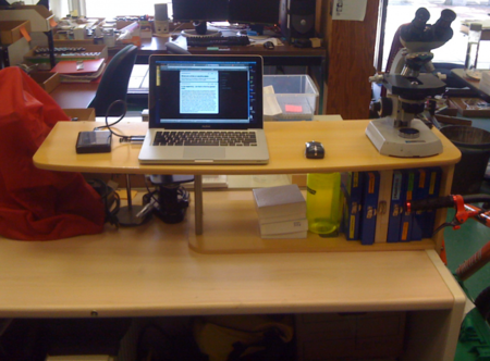 Standing desk, o trabajar toda la jornada de pie