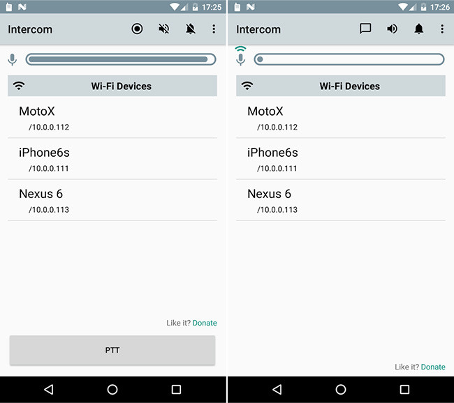 Cómo convertir tu móvil Android en un walkie talkie