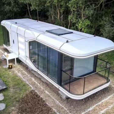 Estas son las casas prefabricadas de origen gallego listas para entrar a vivir: tienen terraza, jacuzzi y cocina equipada