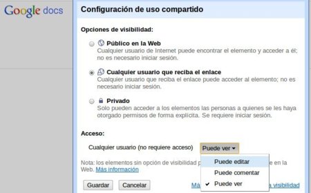 Google Docs ha mejorado sus sistema de permisos para comentar