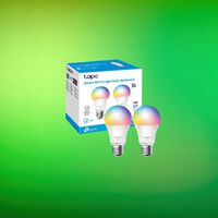 Este pack de dos bombillas inteligentes TP-Link Tapo se queda rebajadísimo en el Día sin IVA de MediaMartk: consíguelo por poco más de 15 euros