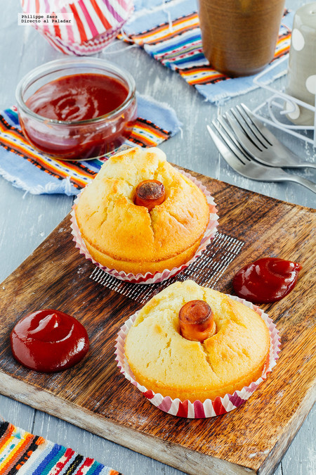 Muffins de salchichas. Receta para el Día del niño