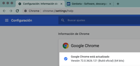 Version Chrome