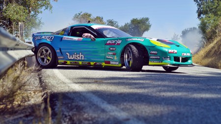 Chevrolet Corvette Drifting