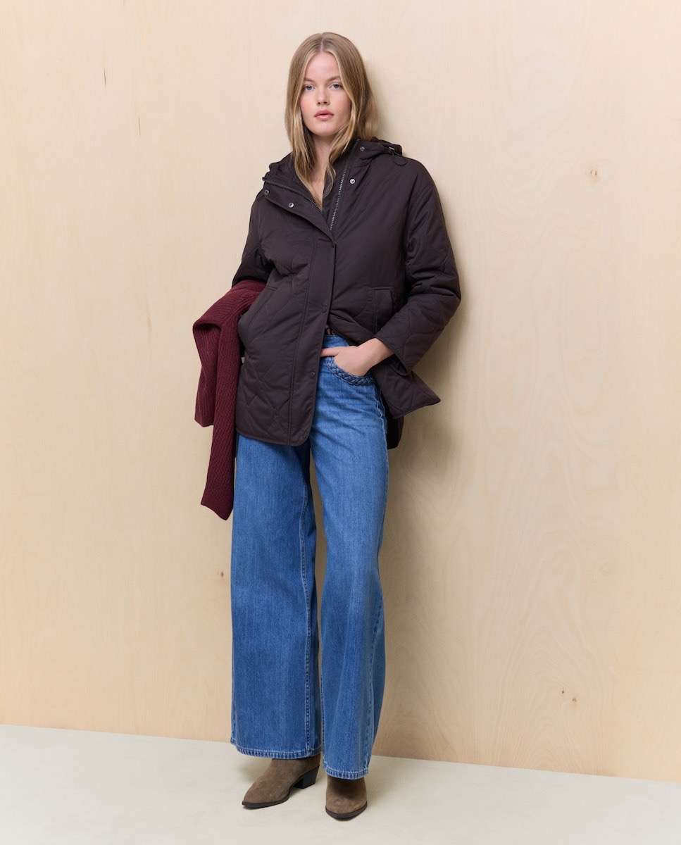 Abrigo acolchado largo Easy Wear