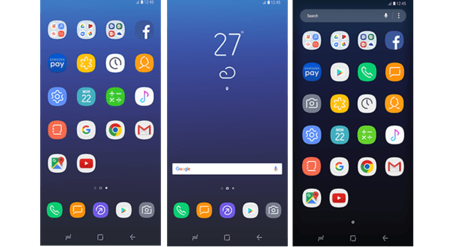 Así sería el diseño de la interfaz y los iconos del Galaxy S8