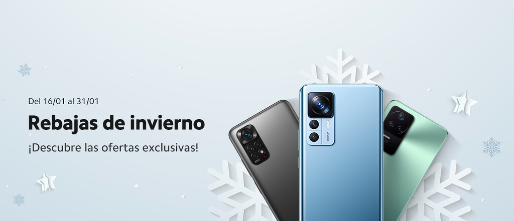 Aprovecha las rebajas de invierno de Xiaomi para conseguir cualquier producto de la compañía con descuentos increíbles