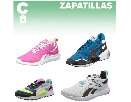 Chollos en tallas sueltas de zapatillas Puma y Reebok en Amazon