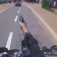 La policía sudafricana no se anda con tonterías