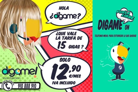 Dígame aumenta gigas para equipararse a los operadores más baratos: ahora con 15 GB por 12,90 euros