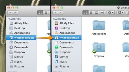Devolviendo el color al Finder de OS X Lion