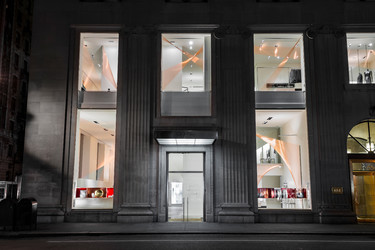 Hoy en 'escaparates navideños molones' el de Calvin Klein en Nueva York 