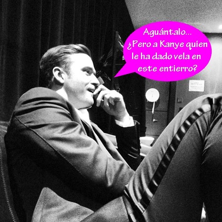 Mal rollito: Kanye West le mete caña a Justin Timberlake