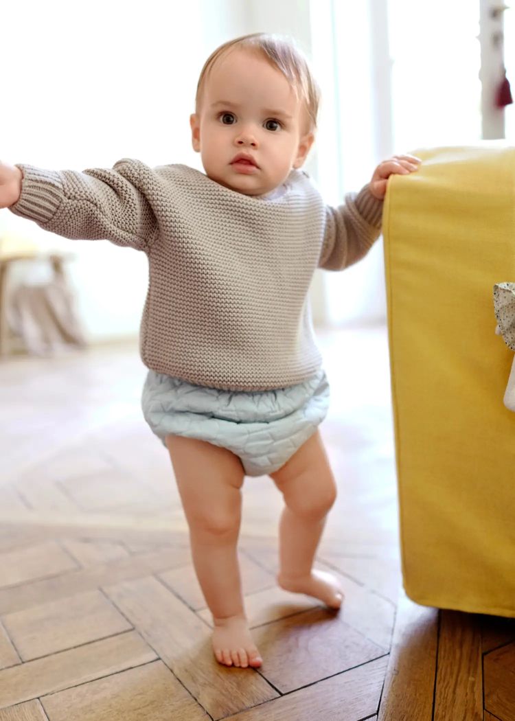 Jersey para bebé de tricot