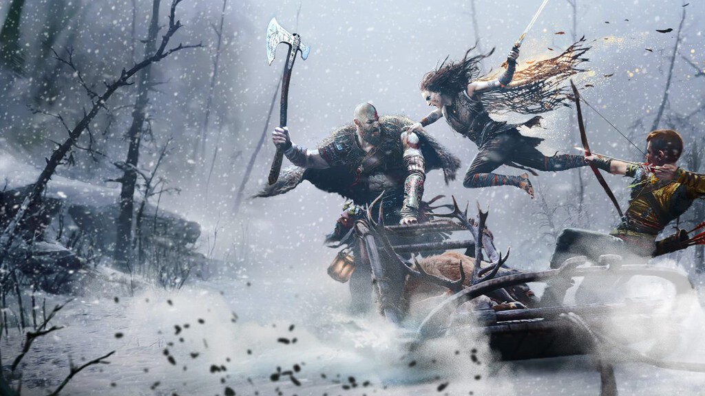 God of War Ragnarök: un nuevo gameplay permite disfrutar de Kratos y Atreus destruyendo criaturas nórdicas God of War Ragnarök: un nuevo gameplay permite disfrutar de Kratos y Atreus destruyendo criaturas nórdicas