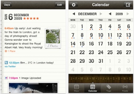 Momento, un diario 2.0 para el iPhone e iPod touch