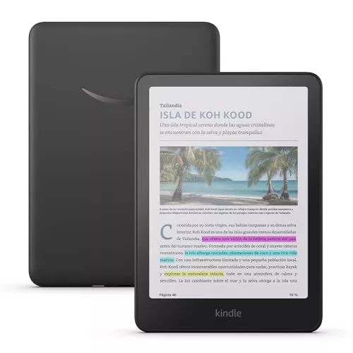 Amazon Kindle Colorsoft (última generación) | pantalla a color y luz cálida ajustable