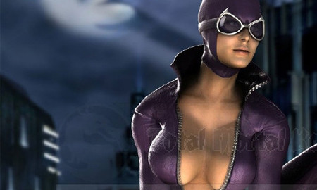 La sexy CatWoman en 'Mortal Kombat vs. D.C. Universe'