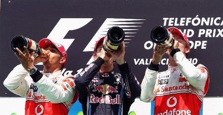 El Safety Car marcó las diferencias en Valencia. Bandera a Cuadros GP de Europa 2010