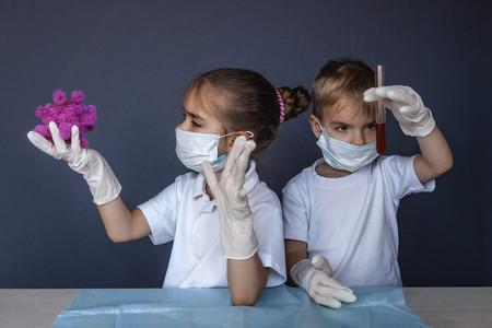 coronavirus en niños