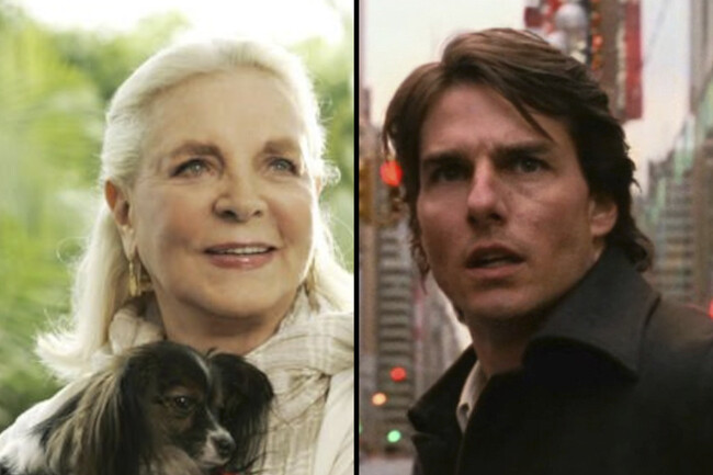 Lauren Bacall, estrella del Hollywood clásico, sobre Tom Cruise en 2005: "Es escandaloso, vulgar y absolutamente inaceptable"