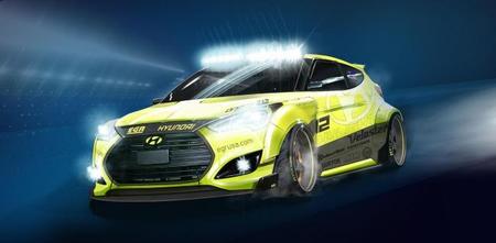 Hyundai Yellowcake Veloster Turbo, rumbo al SEMA