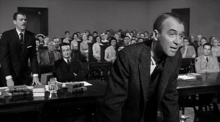 'Anatomía de un asesinato', James Stewart defendiendo a un asesino