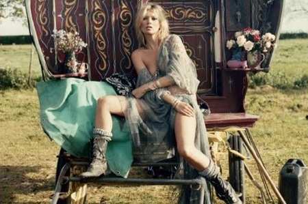 Kate Moss en V-Magazine